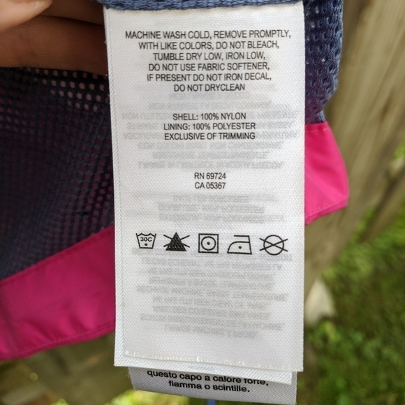 columbia girls arcadia waterproof raincoat jacket M 10-12 - Picture 11 of 12